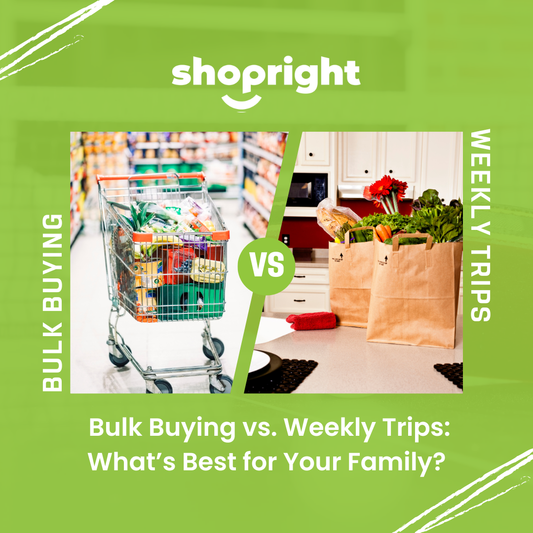 weekly grocery shopping tips